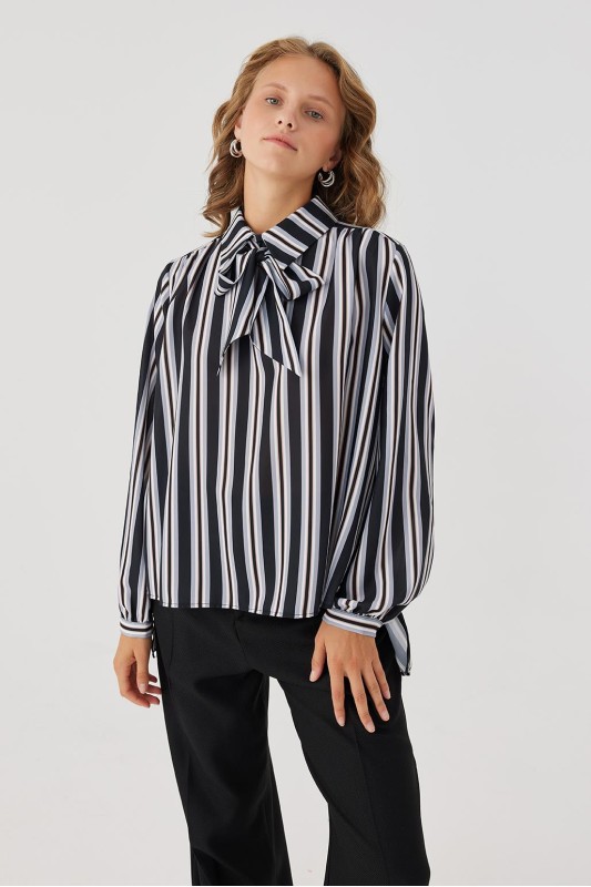 Charmy Over Gömlek Siyah