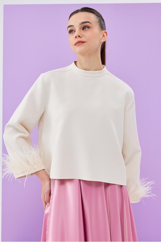 Otriş Detaylı Tunik Kemik