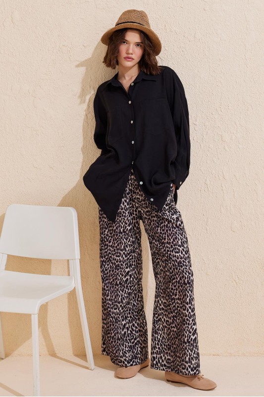 Modal Basic Gömlek Siyah